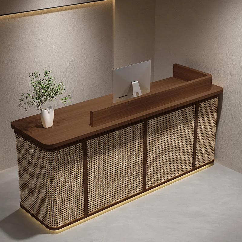 

Modern Display Reception Desks Shop Beauty Bar Luxury Hotel Restaurant Company Reception Desks Design Bureau Lounge Furniture