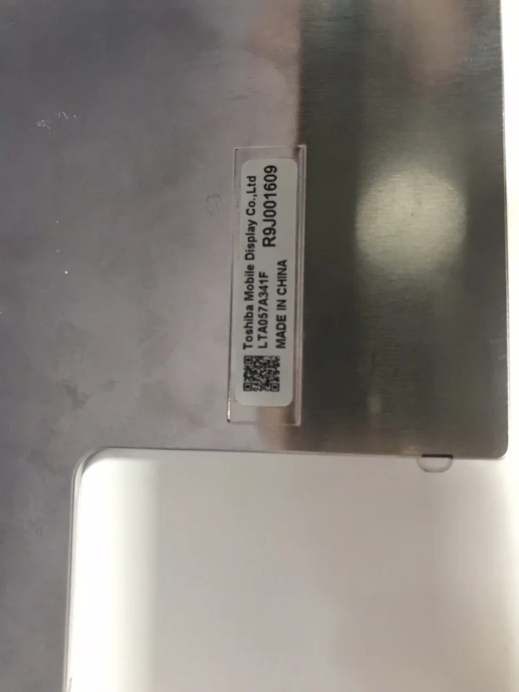 Tela original do painel de exibição LCD LTA057A341F de 5,7 polegadas com um ano de garantia