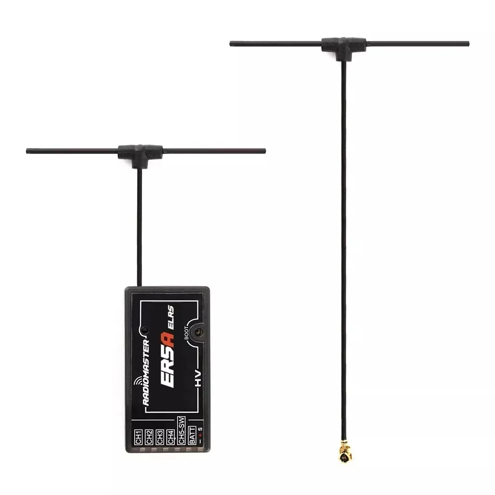 

RadioMaster ER5C Vertical Pin / ER5A Horizontal Pin 2.4G 5CH ExpressLRS ELRS PWM Receiver