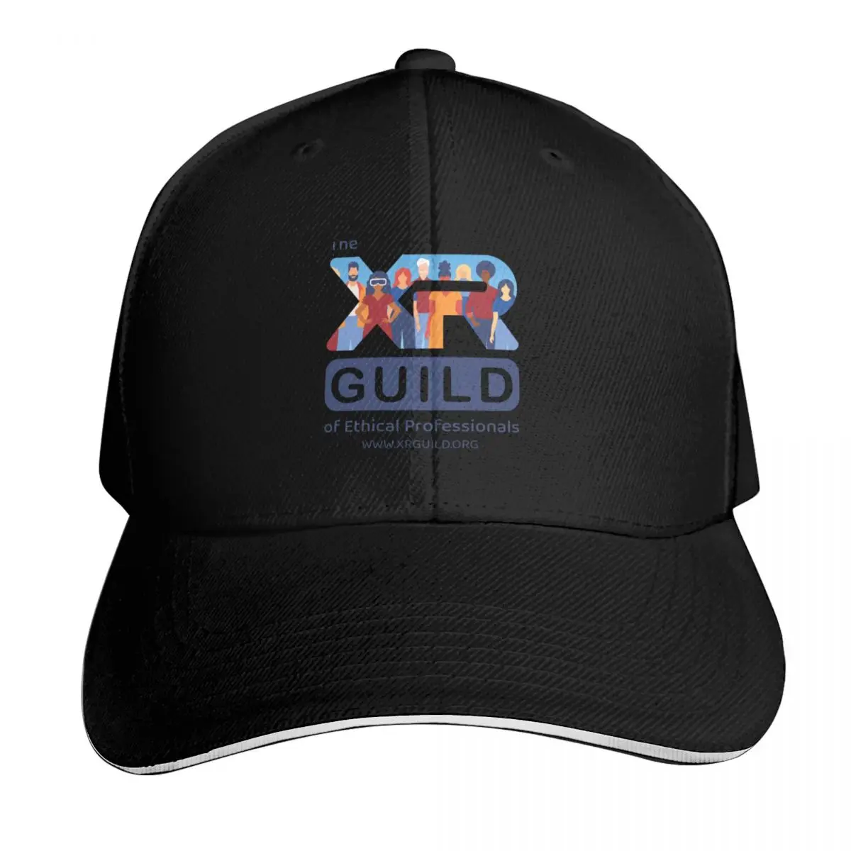 The Official XR Guild Swag Design Baseball Cap Breathable Mesh Back Adjustable Buckle Closure Moisture Wicking Quick Dry