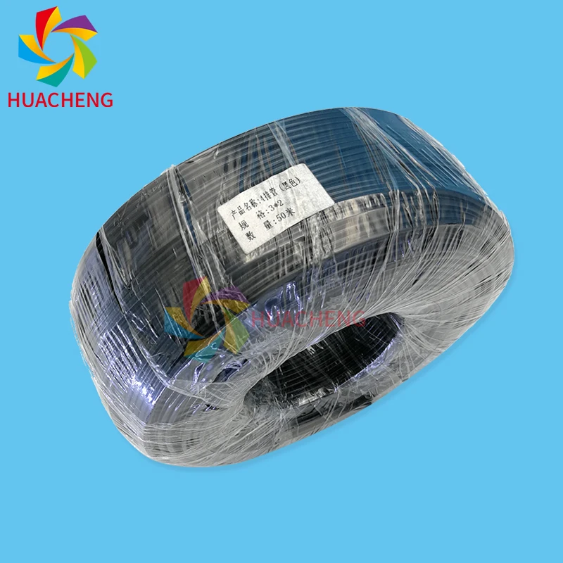 4 Lines 5 Meters Ink Tube Transparent/UV  for Large Format Inkjet Printer Ink Pipe Hose 3x2/4.2x2.8/4x2.5/4x3/5x3/6x4mm 4 Ways