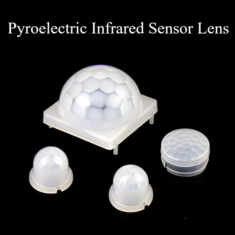 

10PCS PIR Optical Fresnel Lens for Human Body Pyroelectric Infrared Sensing Sensor LED Light Solar Module Probe Lens