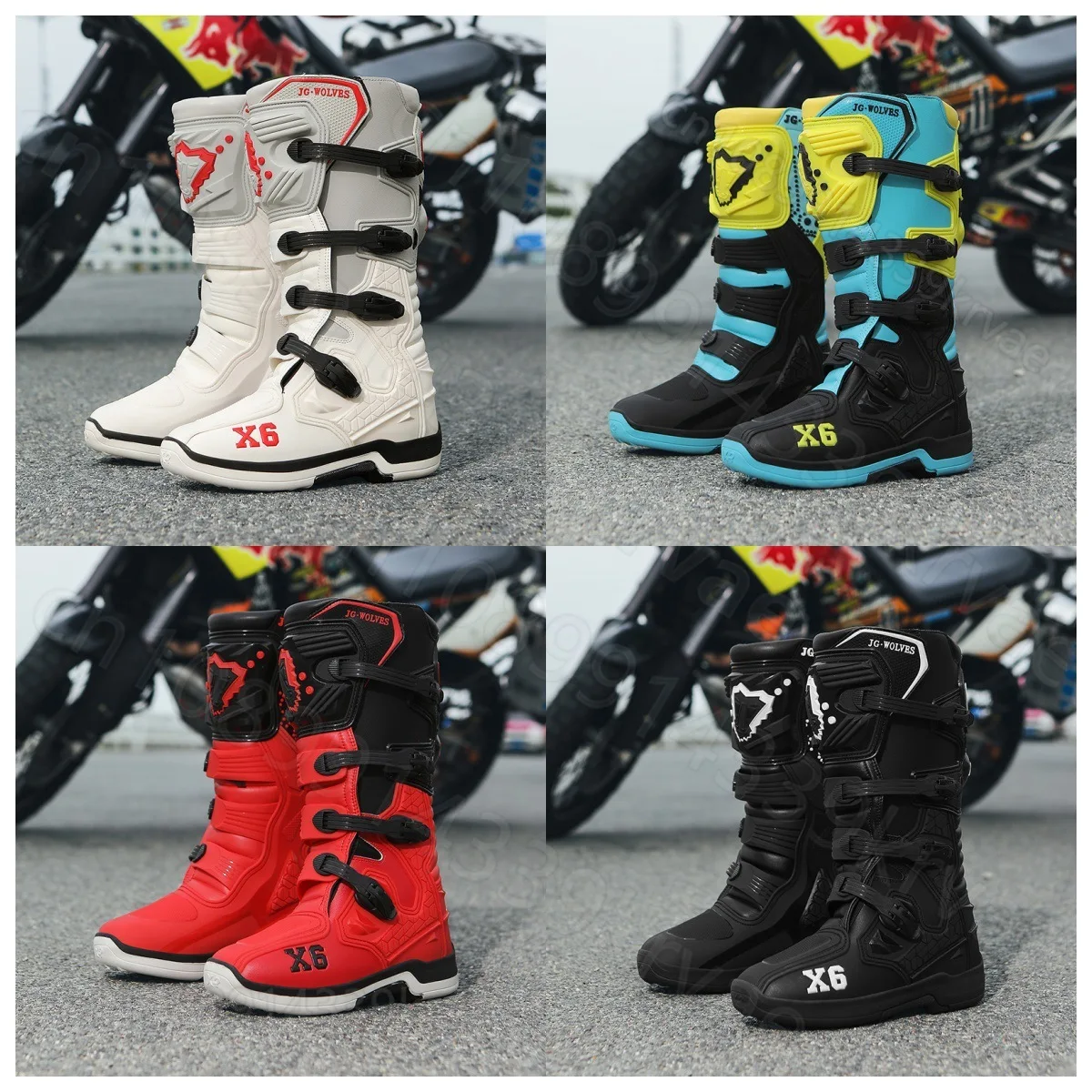 Off-road Track Shoes Motorcycle Motocross Boots Off-road Locomotive Riding Boots Tension Anti-skid Anti-drop Riding Equipment view 6