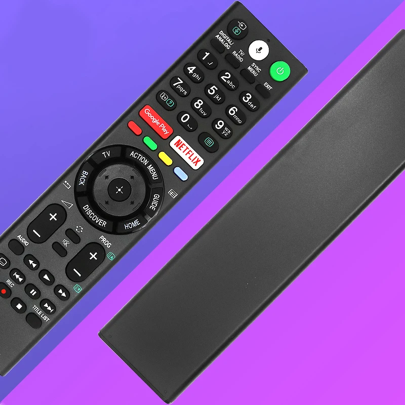 RMF-TX300E Voice Remote for Sony 4K UHD BRAVIA XBR-55X850S/55X930D. Compatible with TX300A/310E/200A/200E/201E/100U