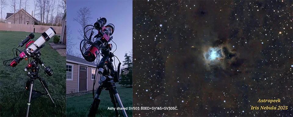 Svbony SV503 Astro Telescope 70/80/102ED Extra Low Dispersion Achromatic Refractor OTA For Exceptional Viewing Astrophotography