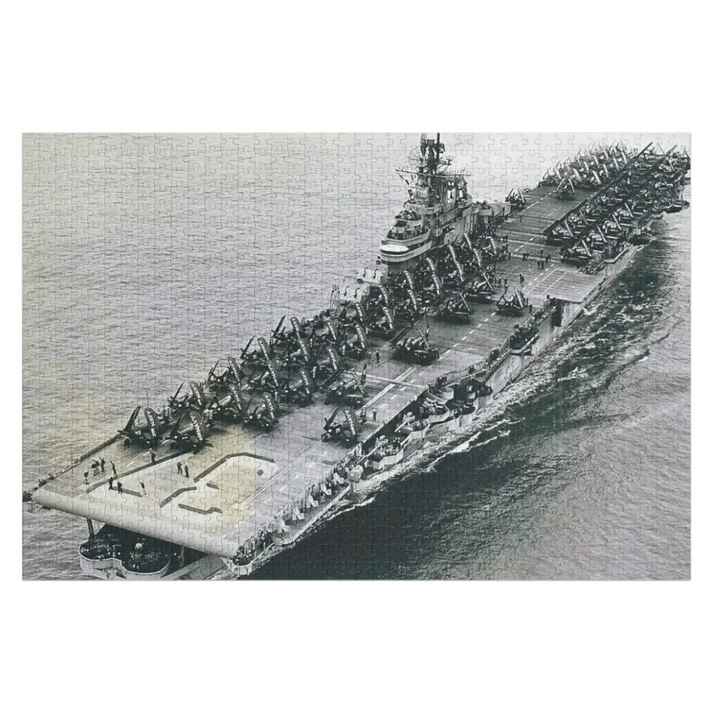 

USS PRINCETON (CVA-37) SHIP'S STORE Jigsaw Puzzle Custom Wooden Gift Christmas Toys Wooden Jigsaws For Adults Puzzle
