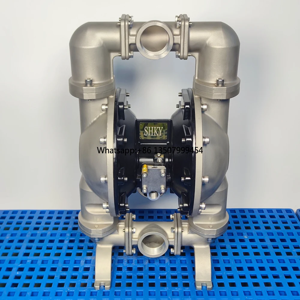 

Wear-Resistant New Style SS Pneumatic Diaphragm Pump for Water Treatment Pharmaceutical Agriculture Industries for Food Use