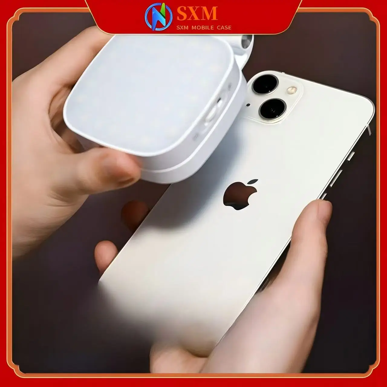 

Magnetic mobile phone selfie light, lightweight touch-up light, photo fill light, mini portable mirror light