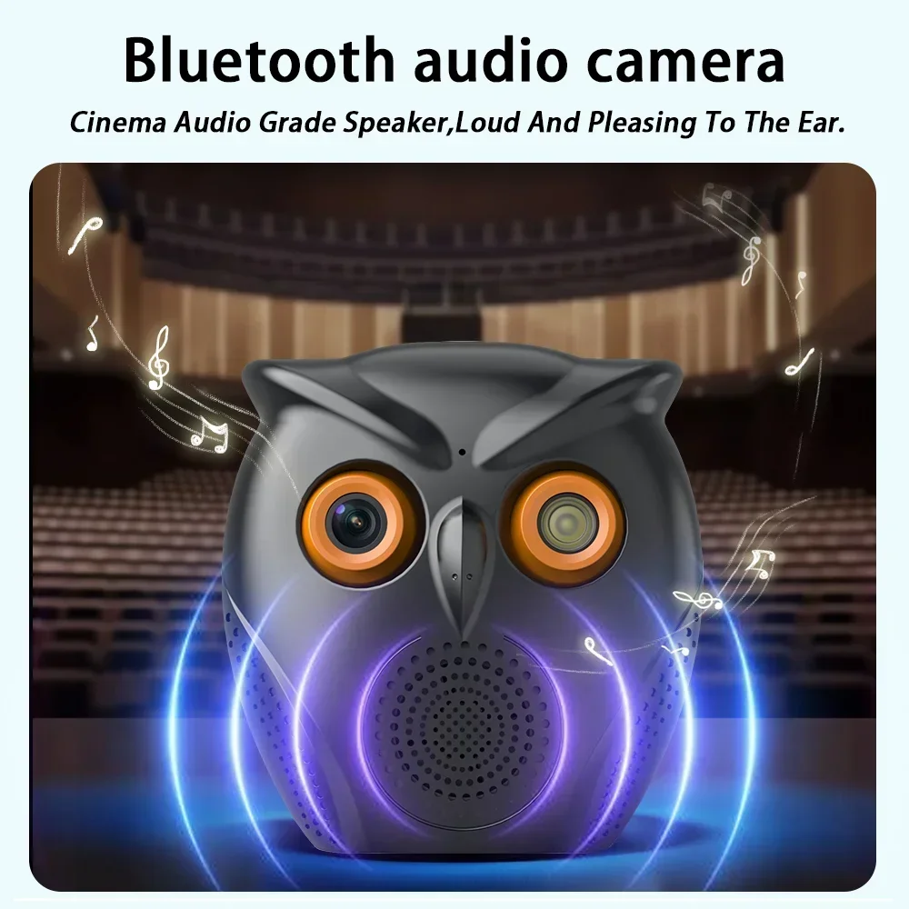 iCSee 5MP WIFI Bluetooth Speaker Camera security protection Wireless HD Surveillance Camera with bracket Indoor Monitor IP Cam