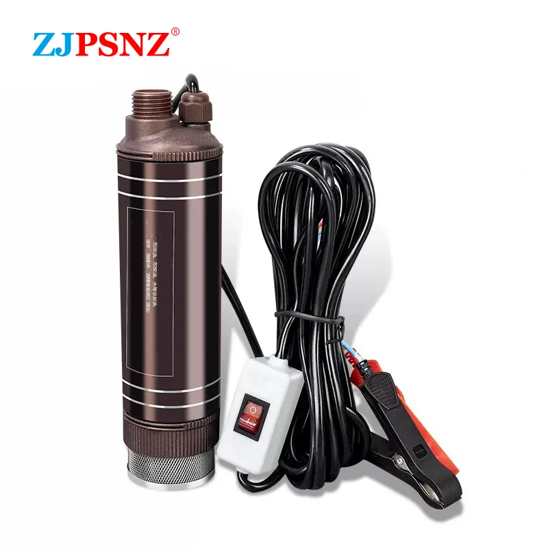 12V/24V 150W Portable DC Submersible Pump 45L/Min For Electric Diesel Water Sewage Suction Transfer Electric Transfer Pump
