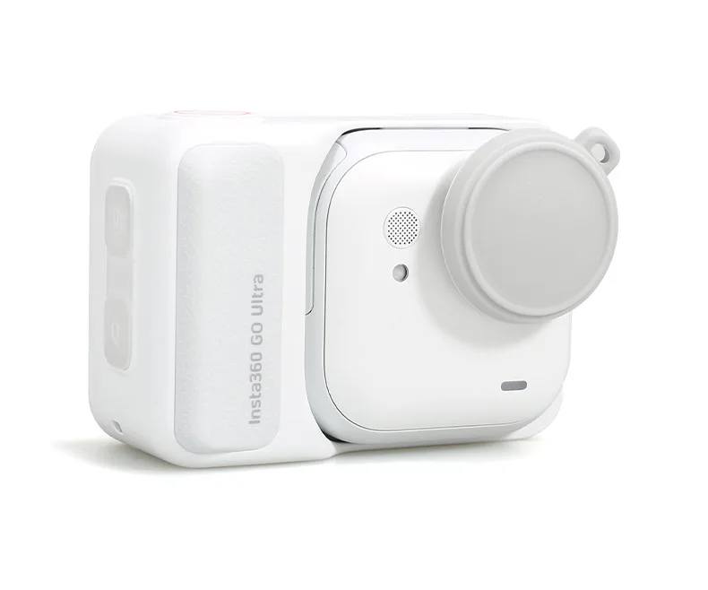 ل insta360 go Ultra اكسسوارات عدسة حامي غطاء سيليكون المطاط المضادة للصدمات لكاميرا Insta360 Goultra Action