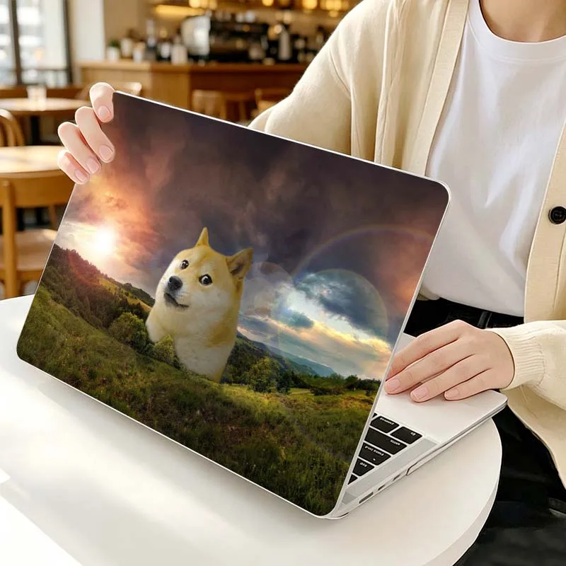 Design Dog Pattern Cover For Apple MacBook Air Pro 13.3 14.2 15.3 11.6 12 16 13 inch Laptop Protective Case Hard Shell