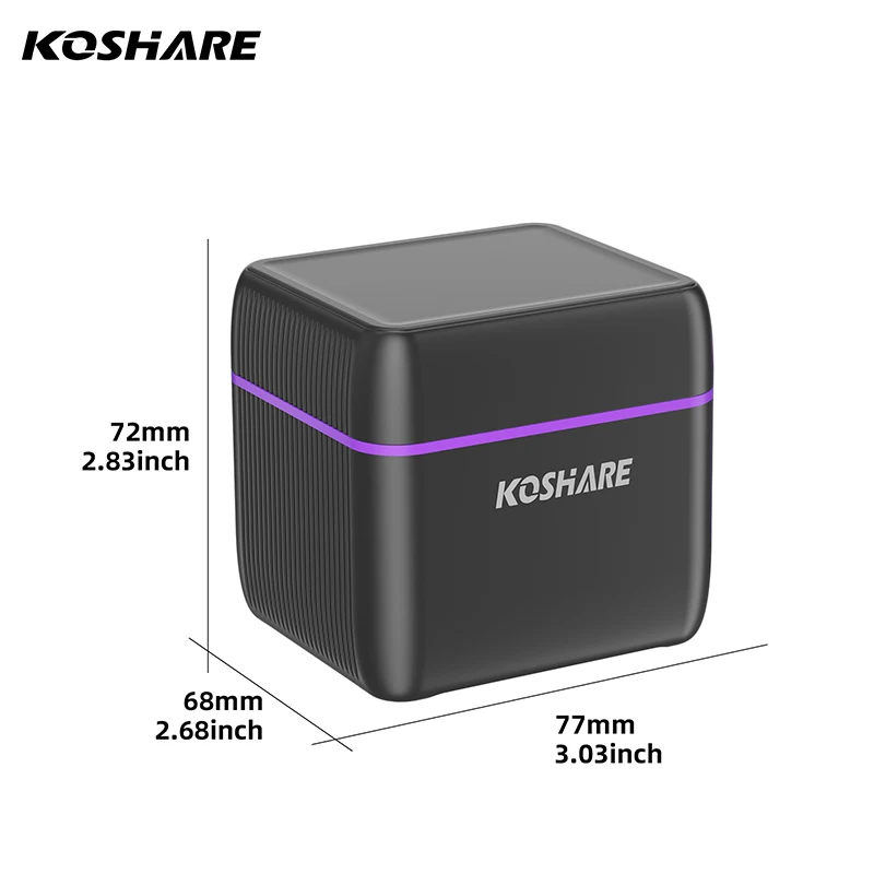 KOSHARE Nowa Ulepszona Ładowarka do Baterii 1.5V z 12 Gniazdami, Inteligentna, Niezależna, z Wskaźnikiem LED, do Akumulatorów Litowych AA — zdjęcie produktu 6