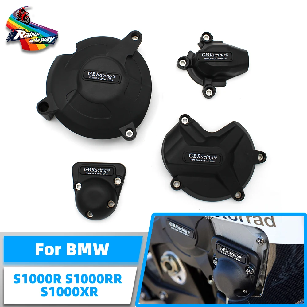 

Для BMW S1000RR 17-18 S1000R 17-20 S1000XR 2015-2019 комплект крышек двигателя мотоцикла Крышка генератора Крышка сцепления Импульсная крышка