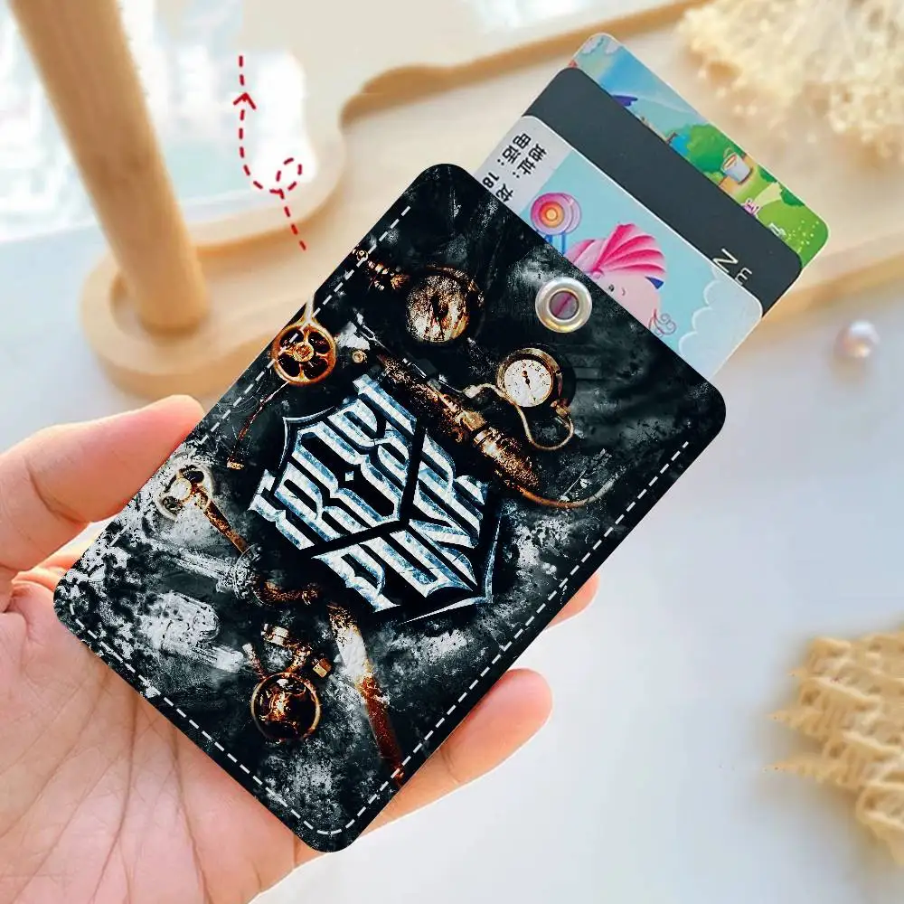 حامل بطاقات مطبوع شخصي من Game F-Frostpunk مناسب لحامل بطاقات الباب للفتيات وسلسلة مفاتيح حامل شارة للنساء #3