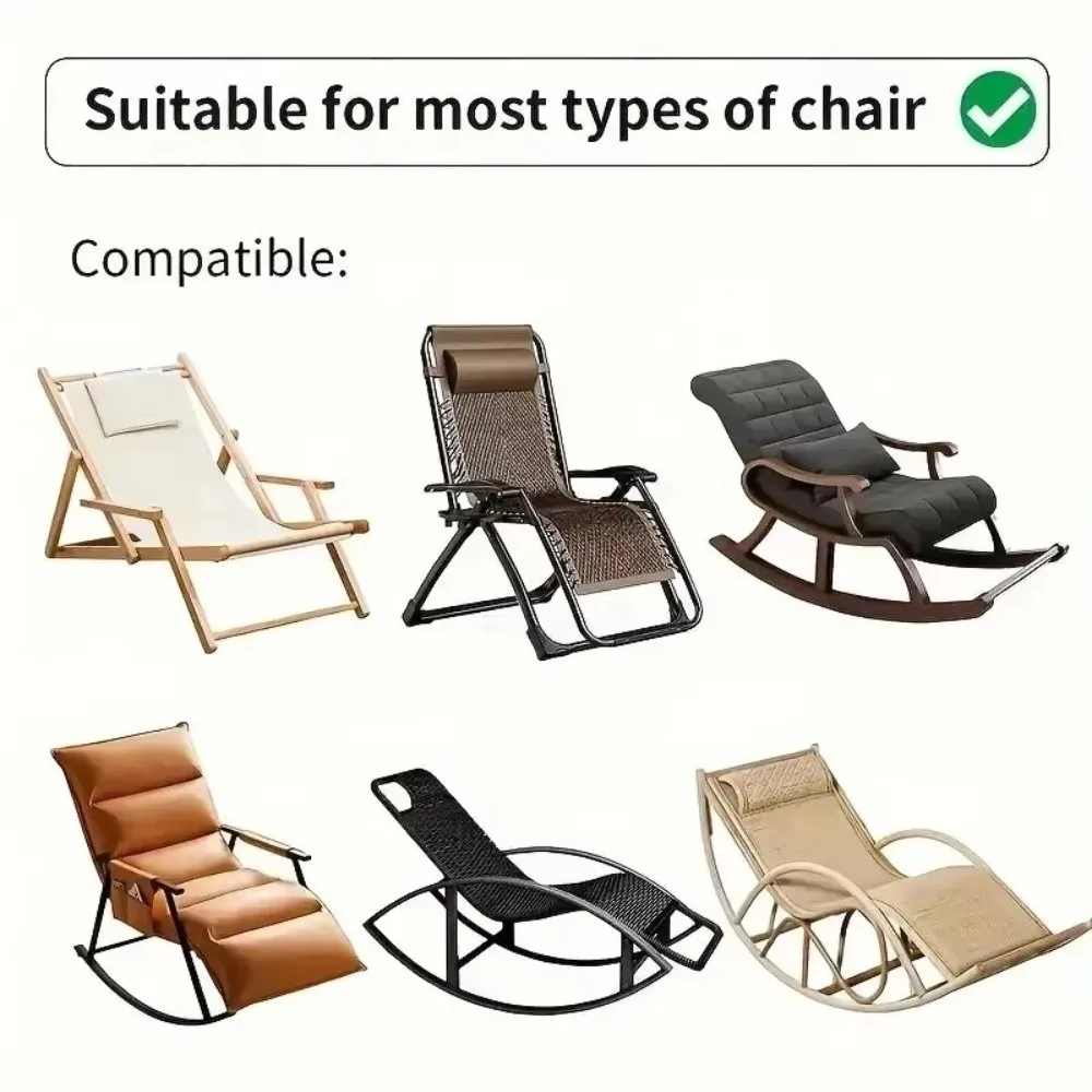 Elastic Rocking Chair Covers Leaves Jacquard Polar Fleece Chair Protector Cover Soft Lounge Chair Cover Home Furniture Cover