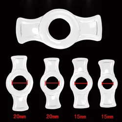 4 pz/set Cock Rings ritardare l'eiaculazione anelli del pene, manicotto del pene in silicone TPE per la pompa di ingrandimento del pene strumento adulto del sesso per l'uomo