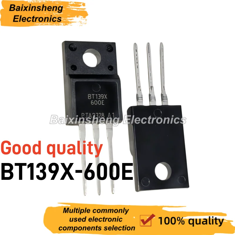 10PCS New BT139X-600E BT139-600E bidirectional thyristor direct insertion plastic sealed TO-220F