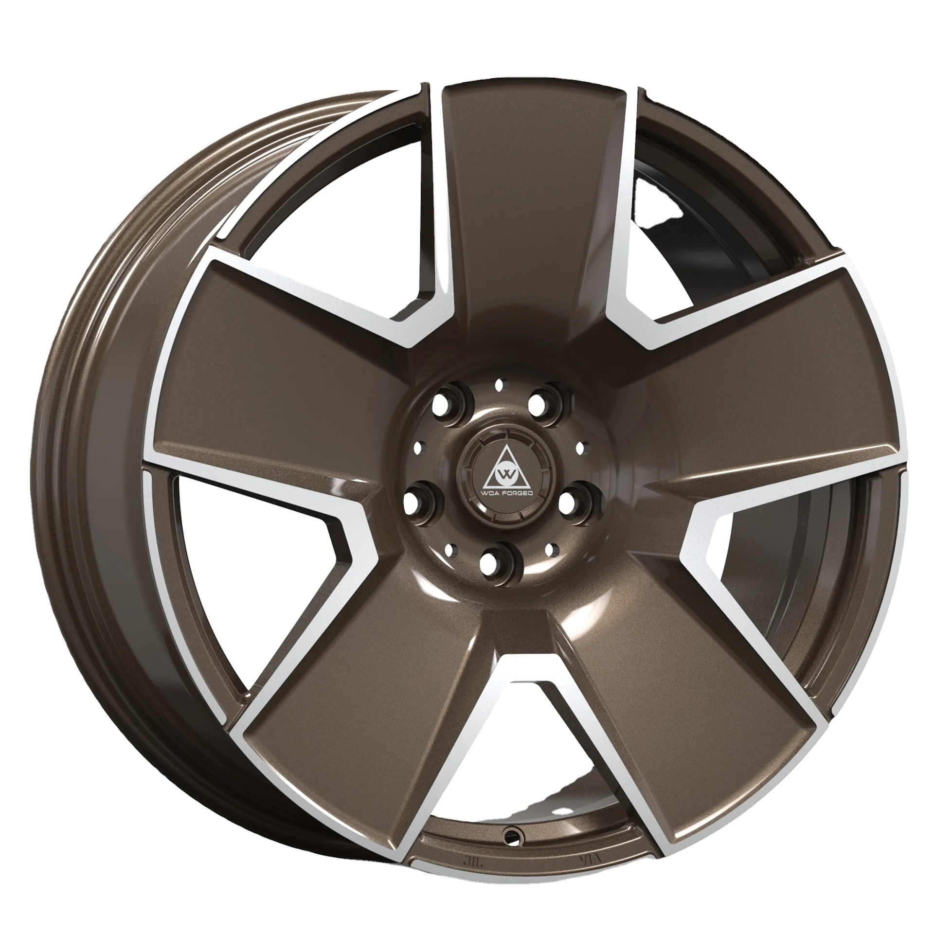 

WOA FORGED Rim Custom Special Shape Spoke Design Wheel Rims Luxury Alloy Forged Wheels for WALD Rim
