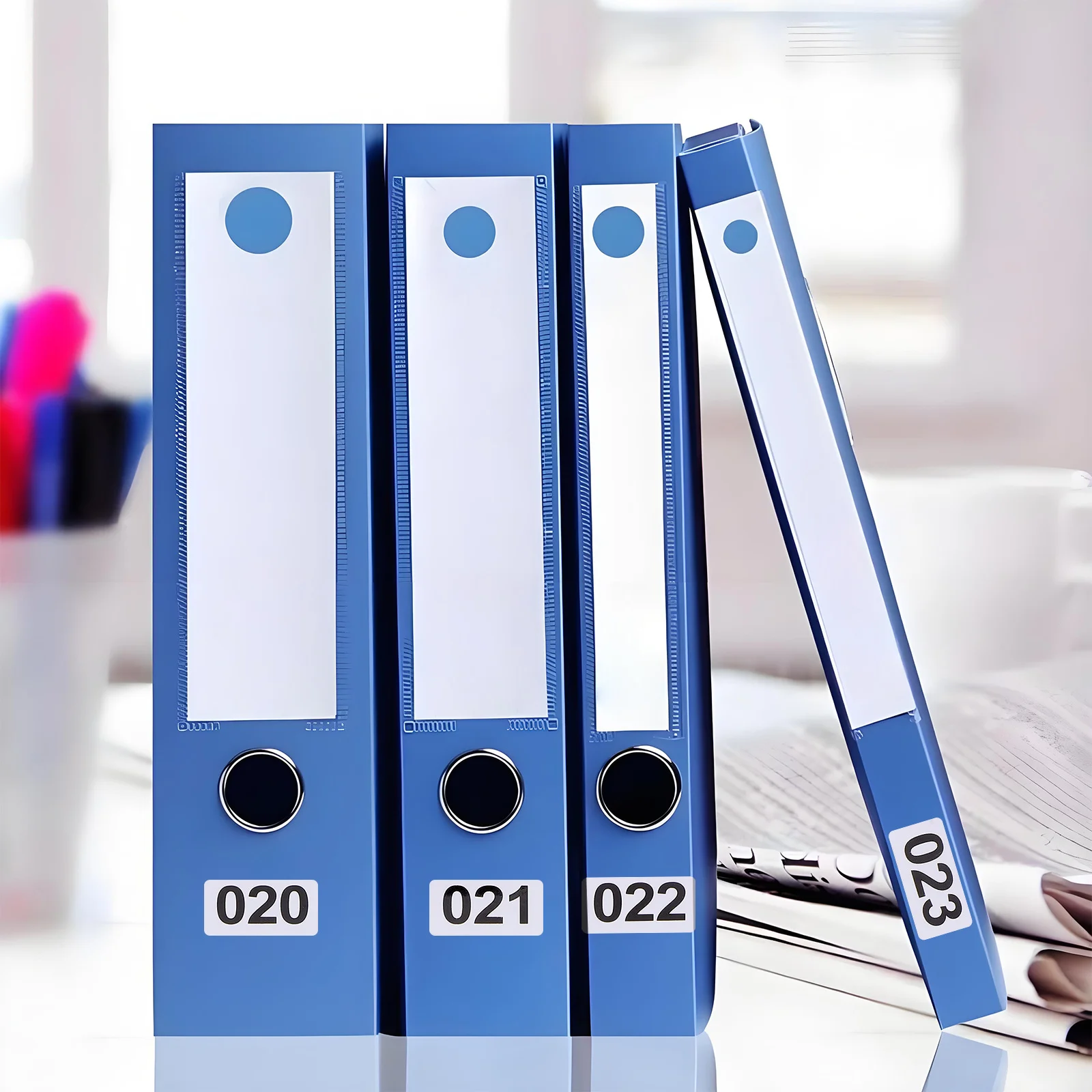 

1 Roll Number Stickers Efficient Detachable Warehouse Label Simple Number Pasters for Home Appliance Goods Identification