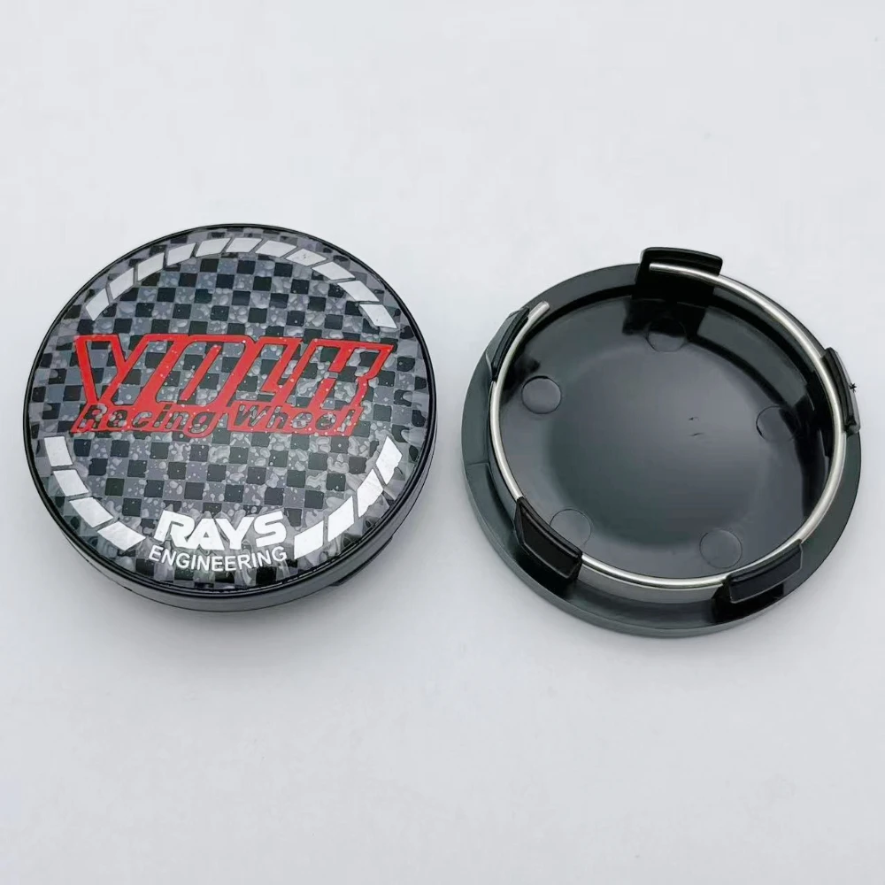 4x 58mm Volks Nabendeckel Radkappen Rays
