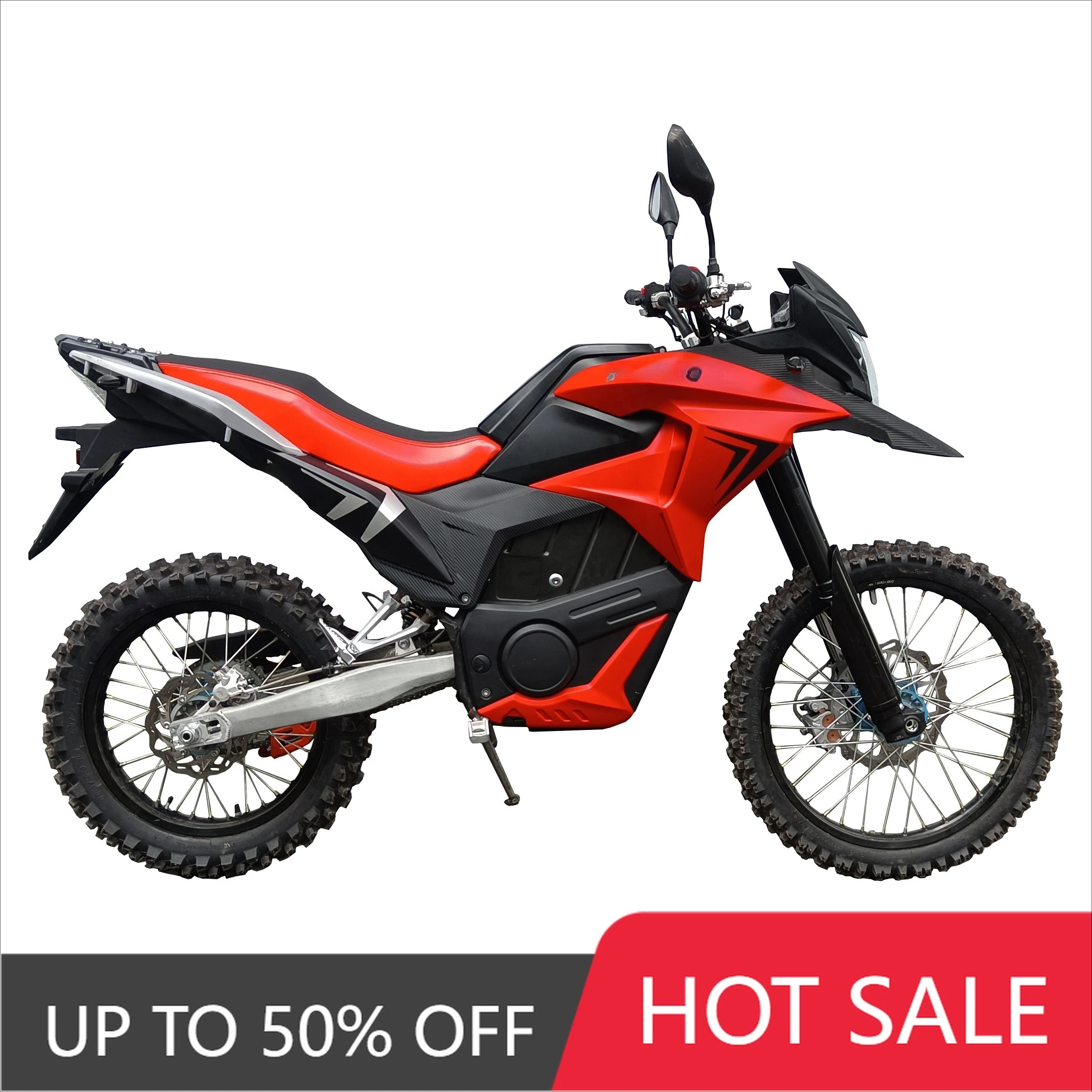 QQA Electric Bike 18kw Motor European Union EEC COC Off-Road Bike Adult VMX10S Cross Quick Removable Battery 30A External Charge