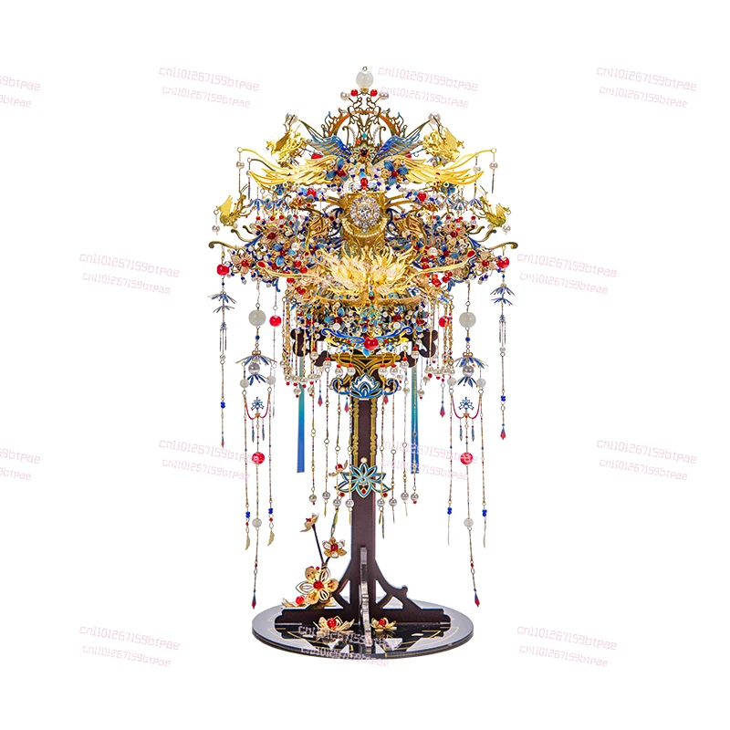 

Chinese Style Wedding Phoenix Crown 3D Puzzle Metal Assembly Model