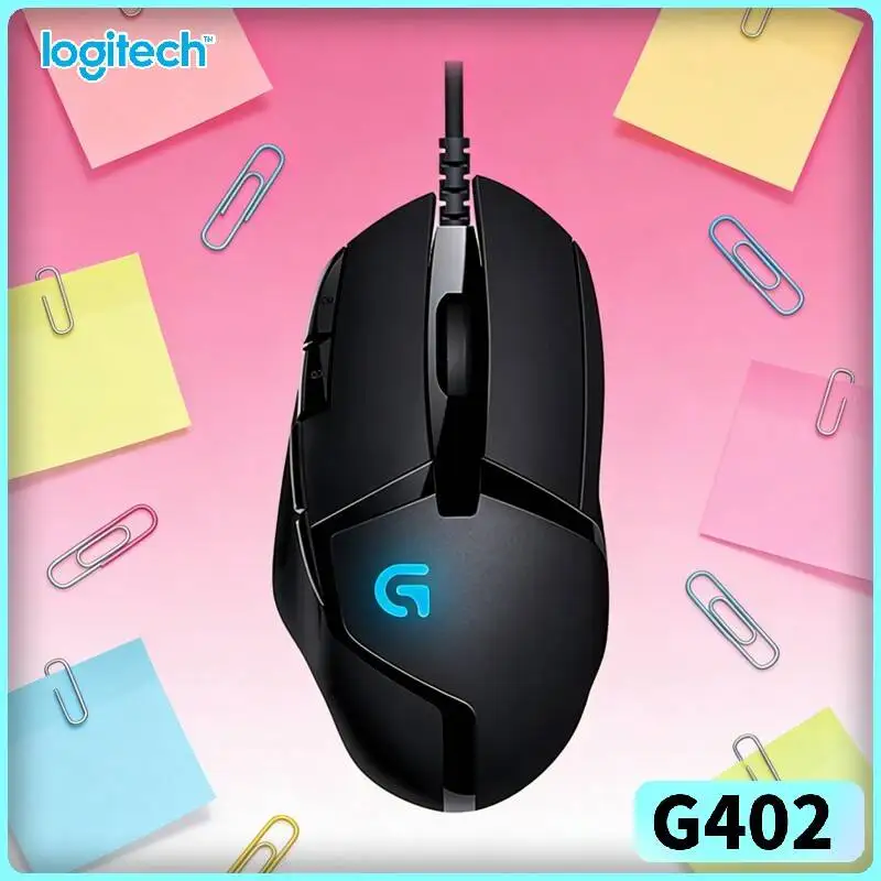 

Игровая мышь Logitech G402: 8 настраиваемых кнопок, 32-битный процессор ARM, противоскользящий дизайн для длительных сессий