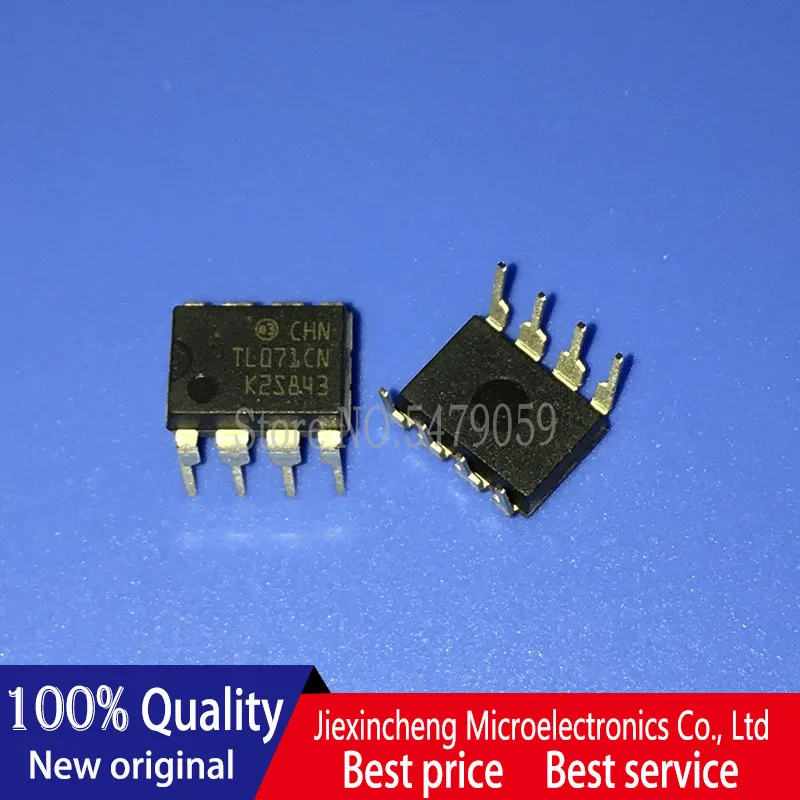20個TL071CN TL071 DIP8新オリジナル