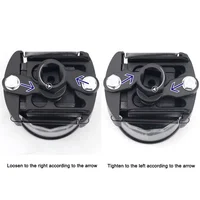 Venta caliente ajustable de dos mandíbulas filtro de aceite llave filtro 60-80mm llaves de filtro removedor de combustible de acero fundido herramientas de desmontaje de dos garras