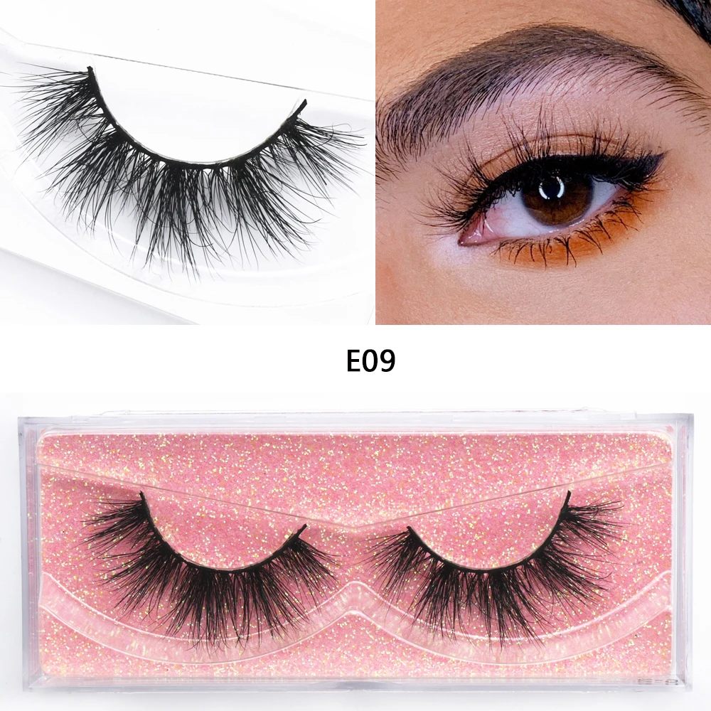 3D Mink Eyelashes Crisscross ขนตาปลอมธรรมชาติยาวโหดร้ายฟรี Mink Lashes Soft Reusable Cilios แต่งหน้า Lashes Extension