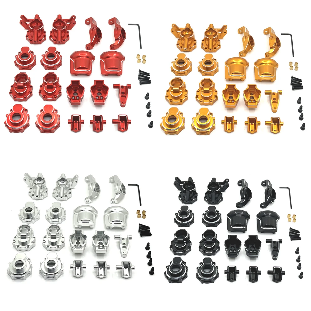 1/10 R1001 R1002 R1003 Remote Control Car Spare Parts Metal Upgrade Modification Kit Package Two