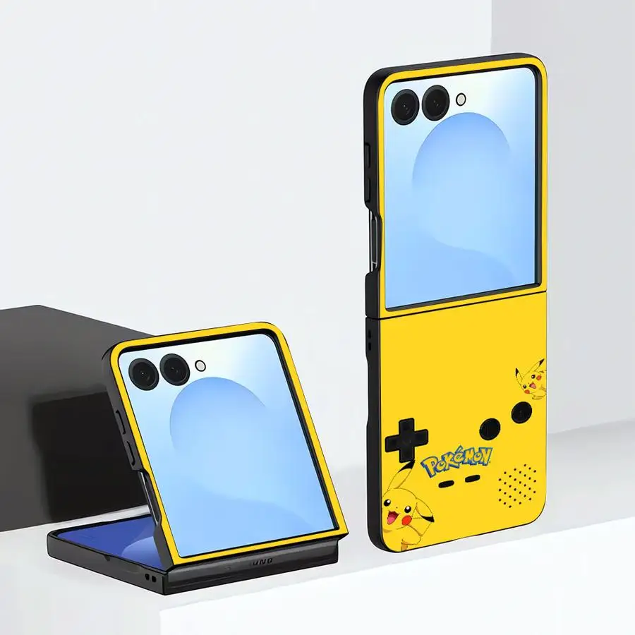 Phone Shell Case for Samsung Galaxy Z Flip 8 ZFlip8 ZFlip7 FE Z Flip6 Z Flip4 Z Flip 7 6 5 4 Z Flip5 Pokemons Cartoon Gengar