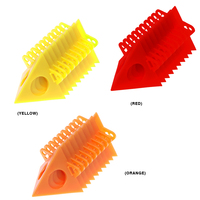 Woodworking Paint Triangle Stand Non-slip 10pcs Portable Triangle Paint Pads Feet Cabinet Doors Blinds for Woodworking Carpenter