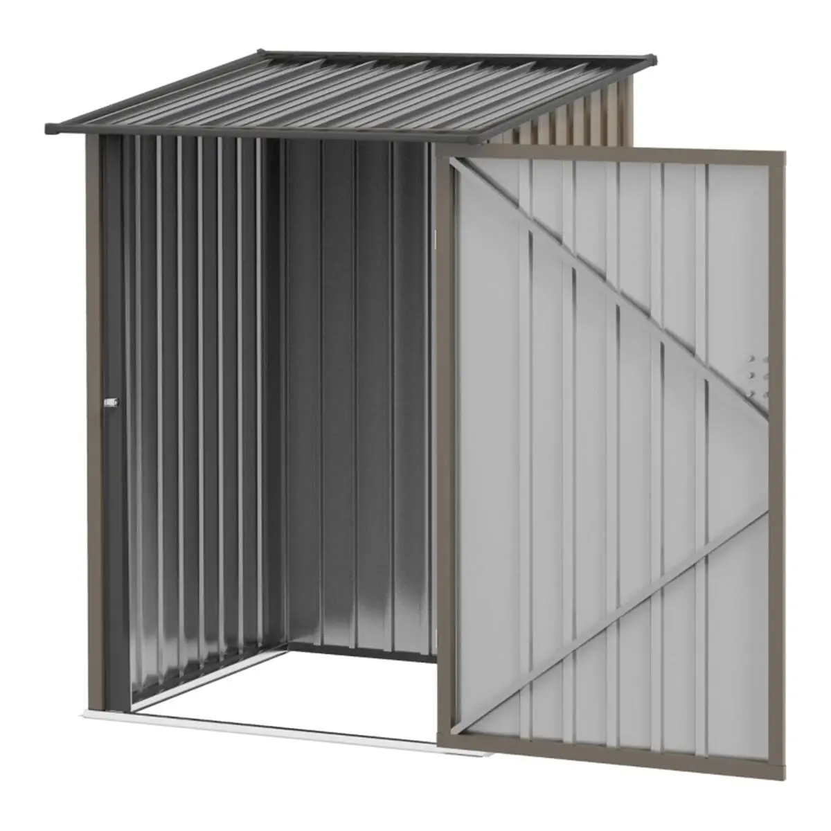 Galvanized  Garden Storage Shed - Durable  House - Fast Shipping (Not for)