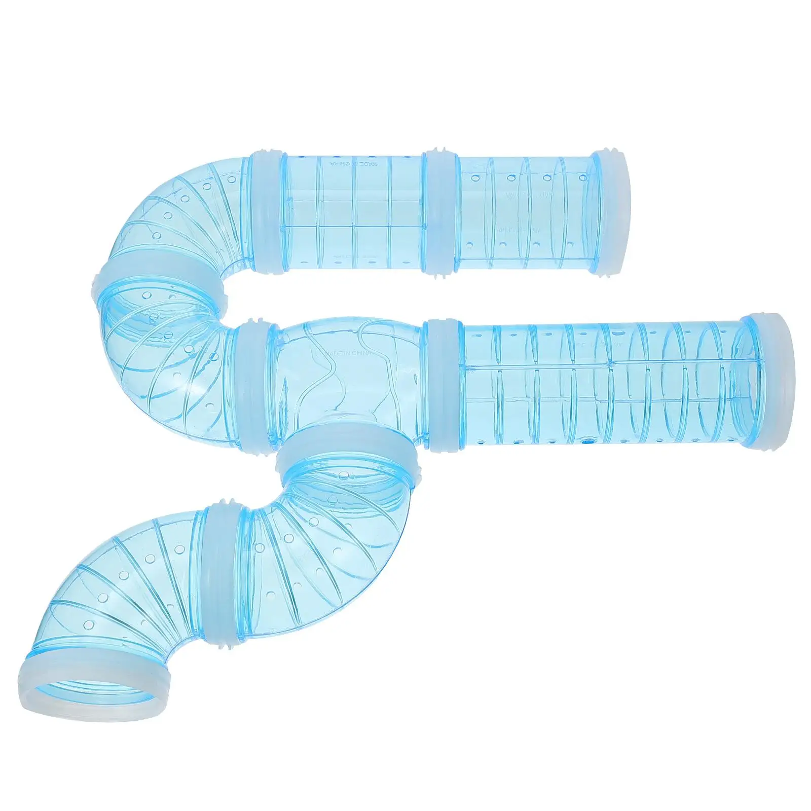 

Hamster Pipe Cage Connector Tunnel Accessories Ladybug Aluminum Toy Plastic Composable Tunnels Tubes and
