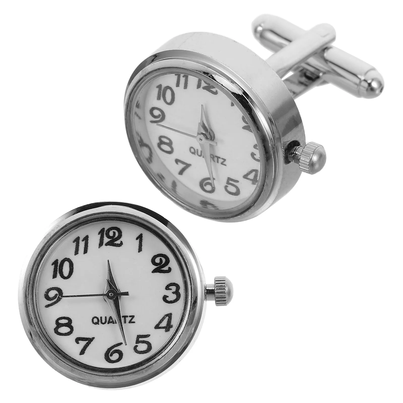 

2 Pcs Mechanical All- Button Suit Accessories Number Sleeve Decoration for Men Unique