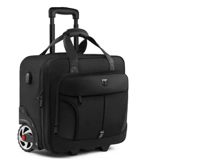 2024 New large-capacity 18 inch Large wheel business trolley suitcase Cabin Size Carry on Travel Luggage Trolley Bag On wheels