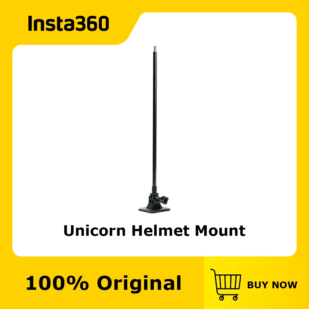 Official & Original Insta360 Unicorn Helmet Mount,suitable for action sports like bike riding and skiing