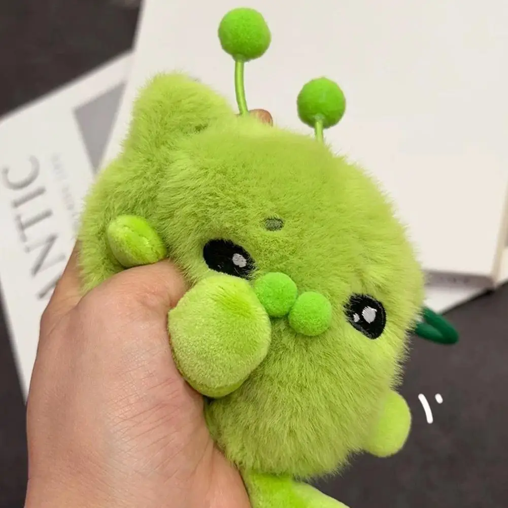 Plush Cat Kicker Toy Realistic Interactive Pet Toy with High-Elastic PP Cotton Soft Bite-Resistant Scratch-Proof Chew Toy