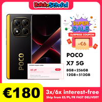 POCO X7 5G 8GB/256GB 12GB/512GB NFC Global Version Cellphone with EU Charger