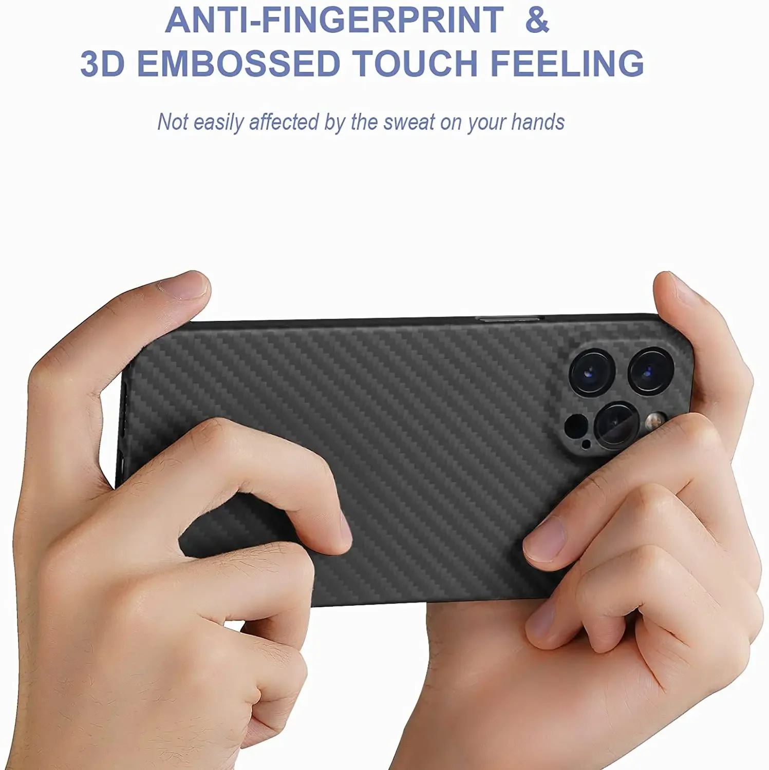 Carbon Fiber Case for iPhone 13 12 11 Pro XS Max XR 7 8 SE 2020 , Real Carbon Fiber Matte Aramid Slim Light Shockproof Case