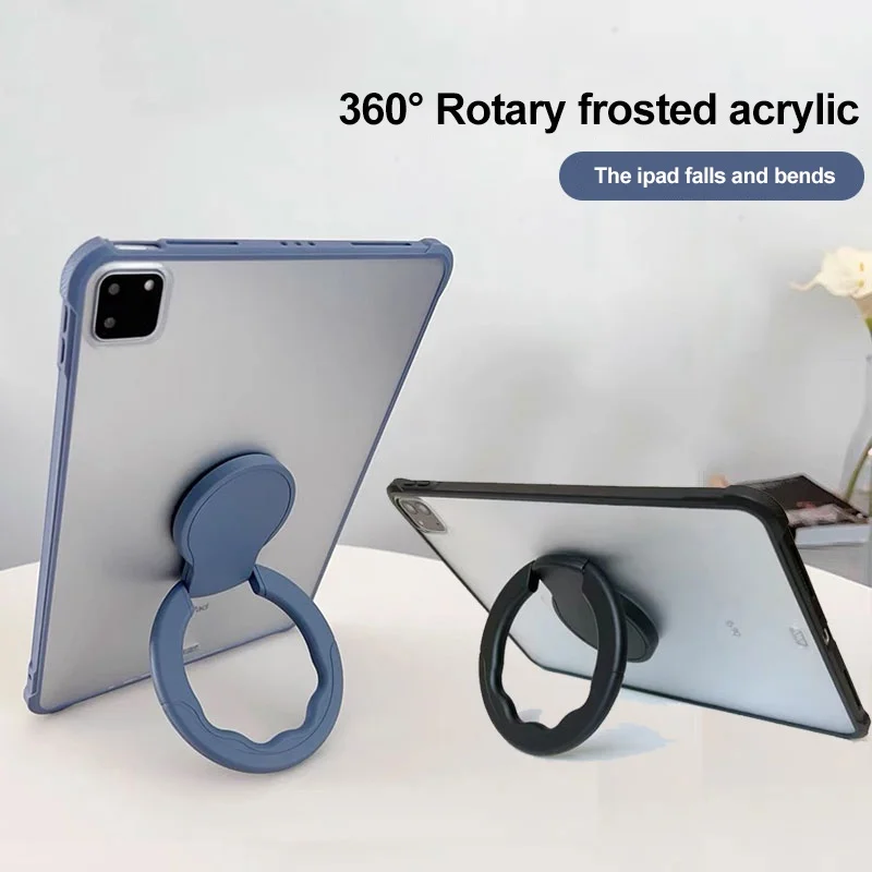 

For Xiaomi Redmi Pad SE 11 Rotary Hand Frosted Case Shockproof Protection Tablet Case Cover For Xiaomi Pad 6 6Pro 5 5Pro 11inch