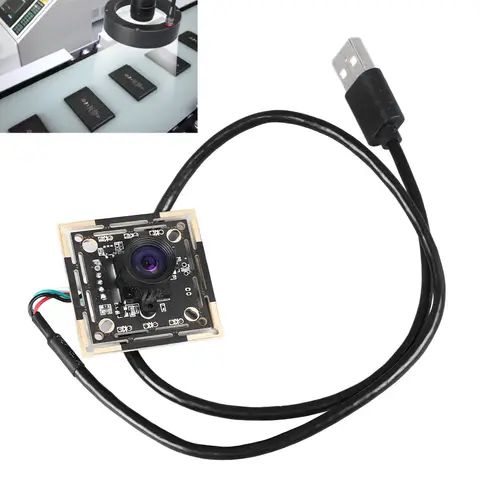 USB Camera Module Free Driver 0.3MP Black and White Global Shutter High Speed 120FPS OV7251 Chip Mini Webcam Board