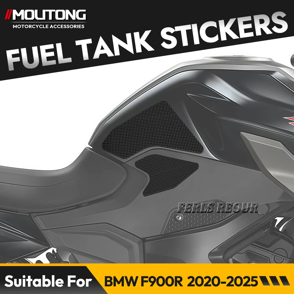 

Non-slip Rubber Side Tank Stickers For BMW F900R 2020-2025 Motorcycle sticker anti-slip silicone protective pad