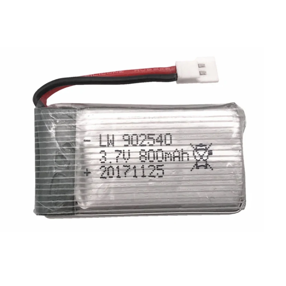 H31 Battery 902540 3.7V 800mAh Rechargeable Lipo Battery For H107 H31 KY101 E33C E33 RC Drone Spare Parts 3.7V Battery