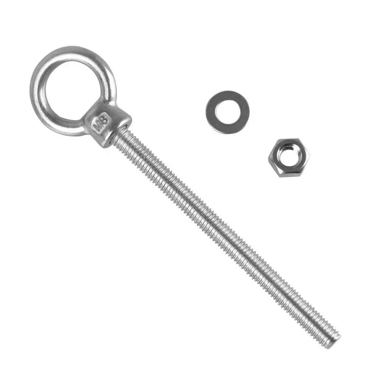 5 Pieces JIS1169 Long Shoulder Lifting Eye Bolt With Nut