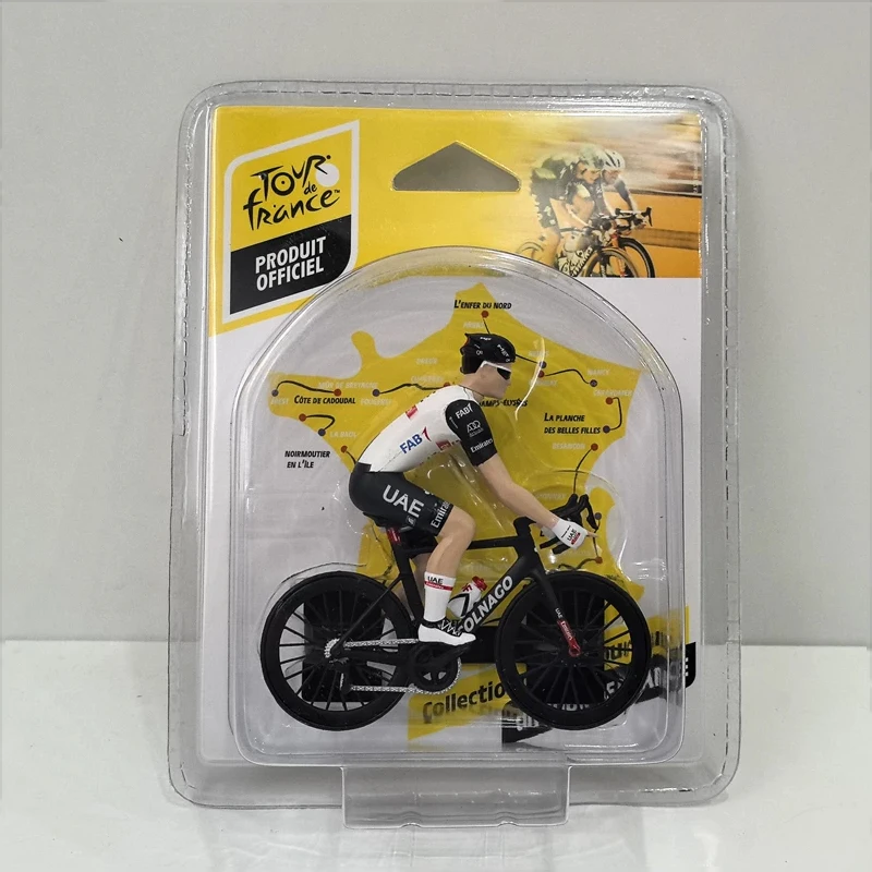 Modèle de vélo à l'échelle 1:18, modèle de simulation en plastique, collection statique, cadeaux décoratifs pour les fêtes