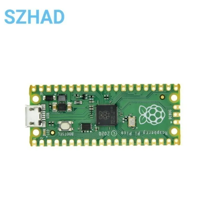 Raspberry Pi Pico or Pico W With Wireless WiFi Module Dual-Core ARM Cortex MO+RP2040 Microcontroller Development Board