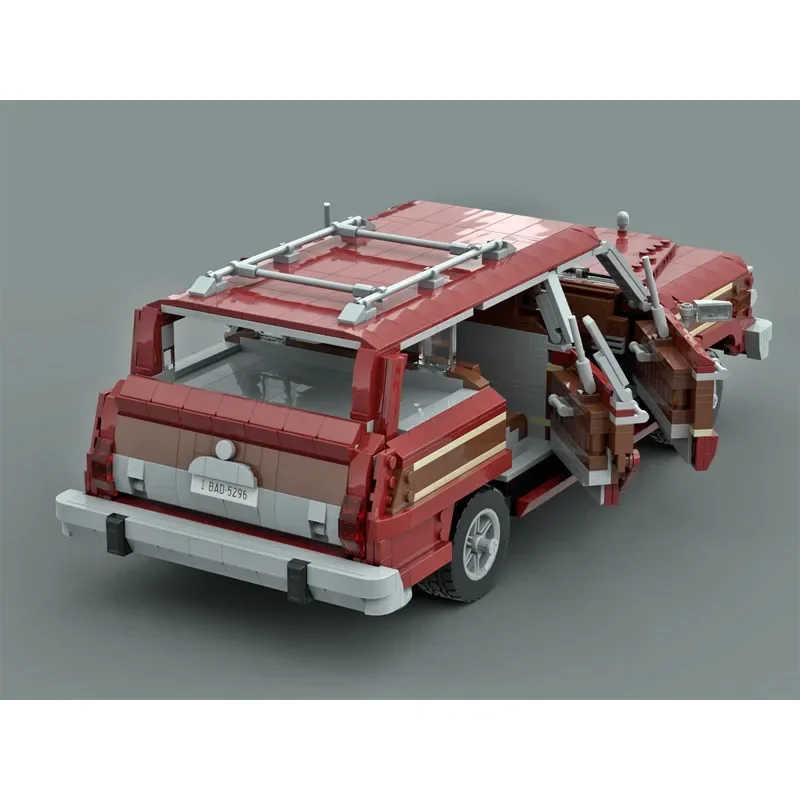 

MOC-154446Классический фильм, спортивный автомобиль, гоночный автомобиль, строительные блоки, модель1841, детали MOC, креативные строительные блоки для мальчиков и детей на день рождения, игрушка в подарок